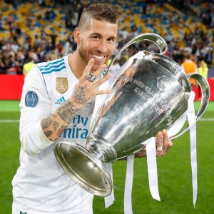 Sergio Ramos Instagram - Felicidades, @realmadrid. 122 años escribiendo algunas de las páginas más doradas del fútbol. Un honor haber formado parte.

Congratulations, #RealMadrid. 122 years writing some of the most memorable pages in football’s history. It has been an honor to be part of it.