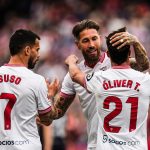 Sergio Ramos Instagram - Victoria importante y merecida en casa. Increíble el ambiente en el Sánchez-Pizjuán. Y feliz de ayudar con el gol 🍳 ¡Seguimos creciendo como equipo, @sevillafc! ⚪️🔴 Important and well-deserved win at home. Amazing atmosphere at the Sánchez-Pizjuán. Happy to help with a goal 🍳 We keep growing as a team, #SevillaFC! ⚪️🔴