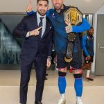 Sergio Ramos Instagram - Como prometiste, de vuelta con el cinturón.🌹 Like you promised, back with the belt. 🌹