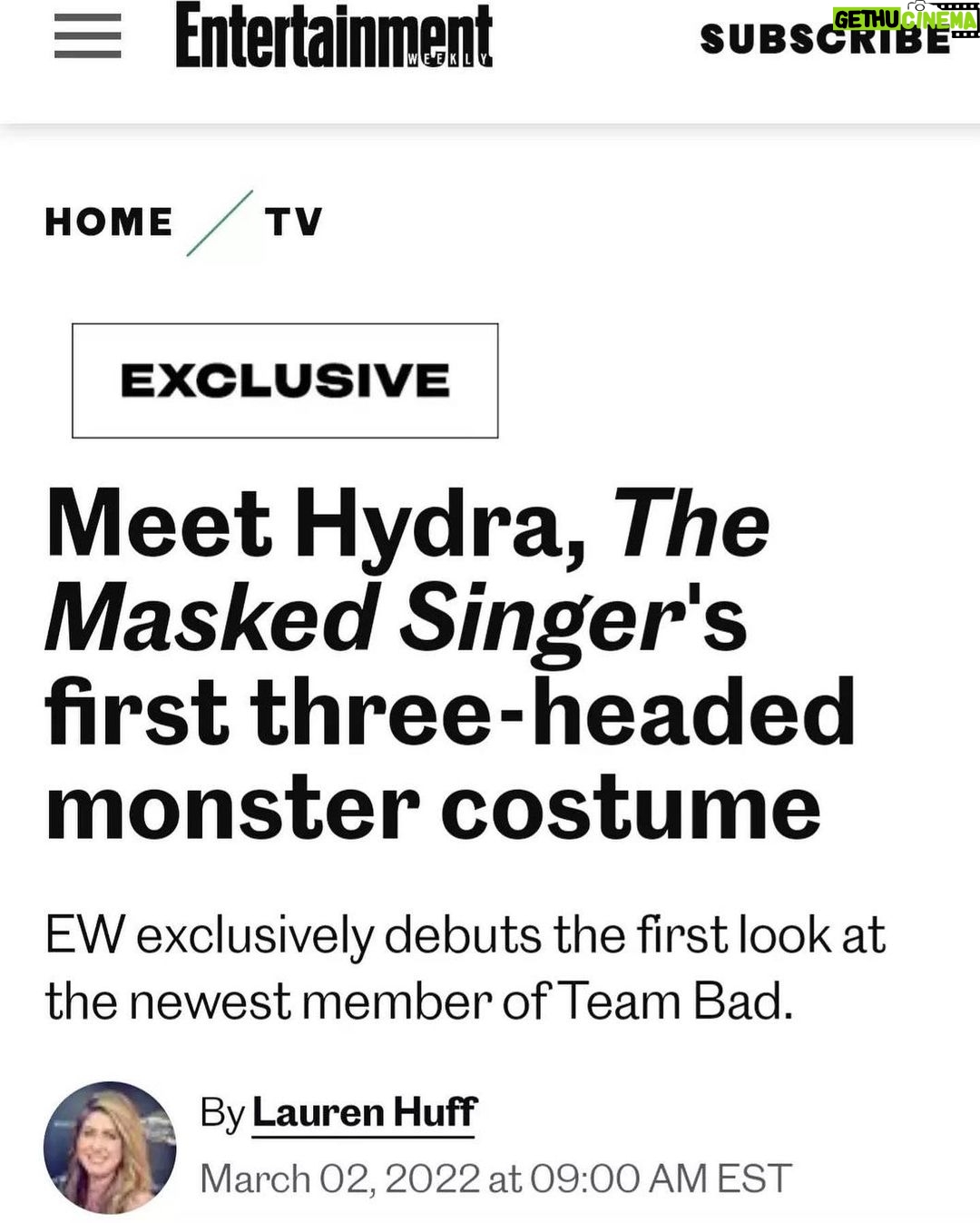 Seth Green Instagram - Did you know our shop @stoopidbuddystoodios makes all the costumes for The Masked Singer @foxtv ? Enjoy the new season 💜 •repost: Get fired up, because a three-headed hydra is coming to The Masked Singer! Buddy Builds knocked this one out of the park (as always) 🐲 Check out the exclusive reveal with @entertainmentweekly!