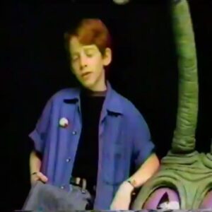 Seth Green Instagram - Do I believe aliens are real? I’ve helped them dress for decades. Thanks to @thewallofvhs for uncovering this ancient commercial I made with legendary VFX rock star @masters.todd when I was 12
