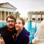 Seth Green Instagram - I swear that I can see forever in your eyes @itswilwheaton Neptune Pool