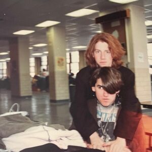 Seth Green Instagram - #TBT this look I workshopped most of my teen years

This snap was when I pretended to go to @sdubin ‘s school so we could spend the day together- we were about 15 and still friends to this day.