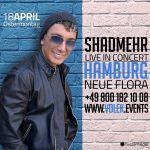Shadmehr Aghili Instagram – #hamburg 

از دیدار دوباره با شما هموطنان عزیز در سالن مجلل Neue Flora شهر زیبای هامبورگ به مناسبت آغاز بهار و سال نو بسیار خوشحالم. ۱۸ آپریل شبی خاطره انگیز با شما. دوستتون دارم.

https://volek.events/event/shadmehr-live-in-hamburg/