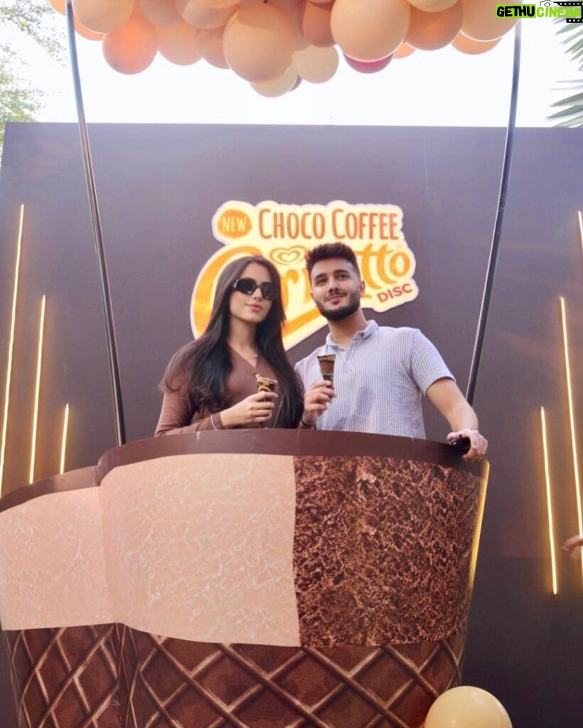 Shahveer Jaffery Instagram - Beautiful people all around ❤️ #cornettoconnect23 #cornettochococoffee #Cornettopk #Connect23 #CornettoConnect23 #brewedforyou @Cornettopk