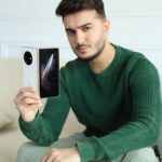 Shahveer Jaffery Instagram - To stay ahead in this dynamic world, my go-to device that transcends the ordinary is the TECNO Phantom V FOLD 5G. It’s more than just a phone, it’s an extraordinary companion that seamlessly adapts to my diverse needs. Stay tuned for an exclusive video, offering a closer look at the future of connectivity. @tecnomobilepakistan #Unfoldyourdreams #PHANTOMFOLD5G #BeyondtheExtraordinary