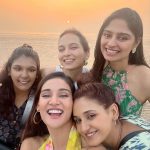 Shakti Mohan Instagram – We’re not aging we’re marinating in joyful company! #throwback to the most impromptu #bachelorette trip! Love you @shrishti_dhillon @anamika.m.yadav @kmohan12 and @mohanshakti akka for planning the most memorable trip evaaa! 💃🏻💫🫶🏻🥹🧿 

Ahem ahem jealous much @whokunalthakur 👀 😆