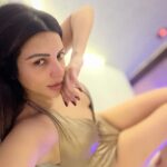 Shama Sikander Instagram - Feeling Salty in a Salt Cave…!! . . . #saltcave ##FierceAndFearless #shamasikander