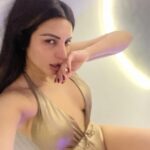 Shama Sikander Instagram - Feeling Salty in a Salt Cave…!! . . . #saltcave ##FierceAndFearless #shamasikander