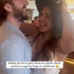 Shama Sikander Instagram - Samjha rahi thi ki party mein kisi aur ko check-out Kia to aage kya hoga wo dekh lena 😂 . . . #couplegoals #funnyreels #shamasikander Mumbai, Maharashtra