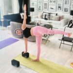 Shama Sikander Instagram - Sundays are for stretching, breathing, and inner peace. . . . #innerpeace #woman #yogainspiration #shamasikander