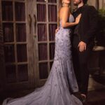 Shama Sikander Instagram - Lost in the magic of togetherness. 💖 . Outfit - @niveditasaboocouture . . #couplegoals #strongwoman #shamasikander
