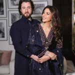 Shama Sikander Instagram - For @babasiddiqueofficial Iftar party 💜🦄 . . Make up - @falgunikapasi_mua Jewellery- @azotiique Photographer- @a.m.aperture . #iftaarparty #ramadaan #shamasikander Mumbai, Maharashtra