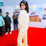 Shamita Shetty Instagram - Discovering the sweet spot between hustle and happiness. The rush of love for your craft makes every effort worthwhile❤️ Outfit : @peachitupbysamridhi @vblitzcommunications #event #propertyexpo #mumbai #ootd #love #gratitude