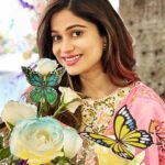 Shamita Shetty Instagram - She s a wildflower with a butterfly soul 🦋❤️ #butterfly #love #gratitude #life