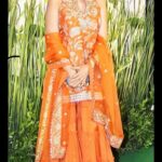 Shamita Shetty Instagram - 🧡 Outfit : @gopivaiddesigns Jewellery : @anmoljewellers