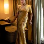 Shamna Kasim Instagram - Stay classy …. Costume: @kanchivaram.in Jewelry: @kushalsfashionjewellery Pics: @v_capturesphotography Hairstylist: @venkymakeupstudio Personal staff: @pranay_kohli