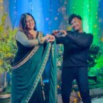 Shamna Kasim Instagram - Forgot to post this video🤭Fav moves with my fav Poona Mam❤️🥰