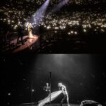 Shania Twain Instagram - I'm waking up dreaming after a FABULOUS night in London! 🤠🫶 Your energy was electric!! You better be ready to rock it again tonight! ⚡ 📷 @adrianbretscher @fred_thiebaud The O2