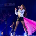 Shania Twain Instagram - Ending a tour is always tough. Getting to spend every night with my beautiful fans is so special and exciting... You are the reason I do what I do! So it’s very hard to say goodbye 🥰 But tonight isn't a sad occasion, it's a huge celebration party for an incredible tour! So, Vancouver, for the last time on this tour, join me in shouting - LET'S GO GIRLS 💥⚡️❤️‍🔥🤠🤩🥳