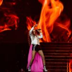 Shania Twain Instagram - Ending a tour is always tough. Getting to spend every night with my beautiful fans is so special and exciting... You are the reason I do what I do! So it’s very hard to say goodbye 🥰 But tonight isn't a sad occasion, it's a huge celebration party for an incredible tour! So, Vancouver, for the last time on this tour, join me in shouting - LET'S GO GIRLS 💥⚡️❤️‍🔥🤠🤩🥳