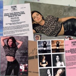 Shania Twain Instagram - 26 years of Come On Over! 🥳 To all the fans, from the ones who were there for the original release in 1997 to those who discovered it along the way to the Diamond Edition release. Thank you for keeping this music alive ❤️🎈

📷 @georgeholzofficial
