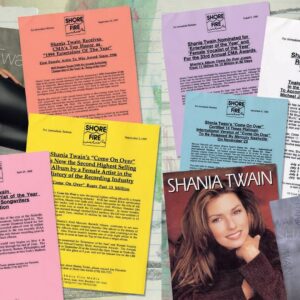 Shania Twain Instagram - 26 years of Come On Over! 🥳 To all the fans, from the ones who were there for the original release in 1997 to those who discovered it along the way to the Diamond Edition release. Thank you for keeping this music alive ❤️🎈

📷 @georgeholzofficial