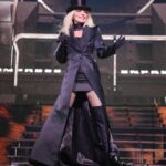 Shania Twain Instagram - I'm waking up dreaming after a FABULOUS night in London! 🤠🫶 Your energy was electric!! You better be ready to rock it again tonight! ⚡ 📷 @adrianbretscher @fred_thiebaud The O2