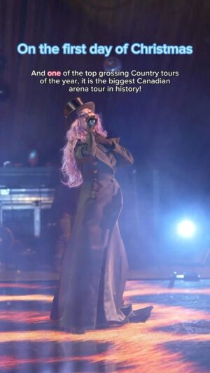 Shania Twain Instagram - Day 1 of 12 of the #12daysofshania …and @billboard declared Man! I Feel Like A Woman! the number one karaoke song! 🤩 What a year 🥹🫶 #queenofmetour