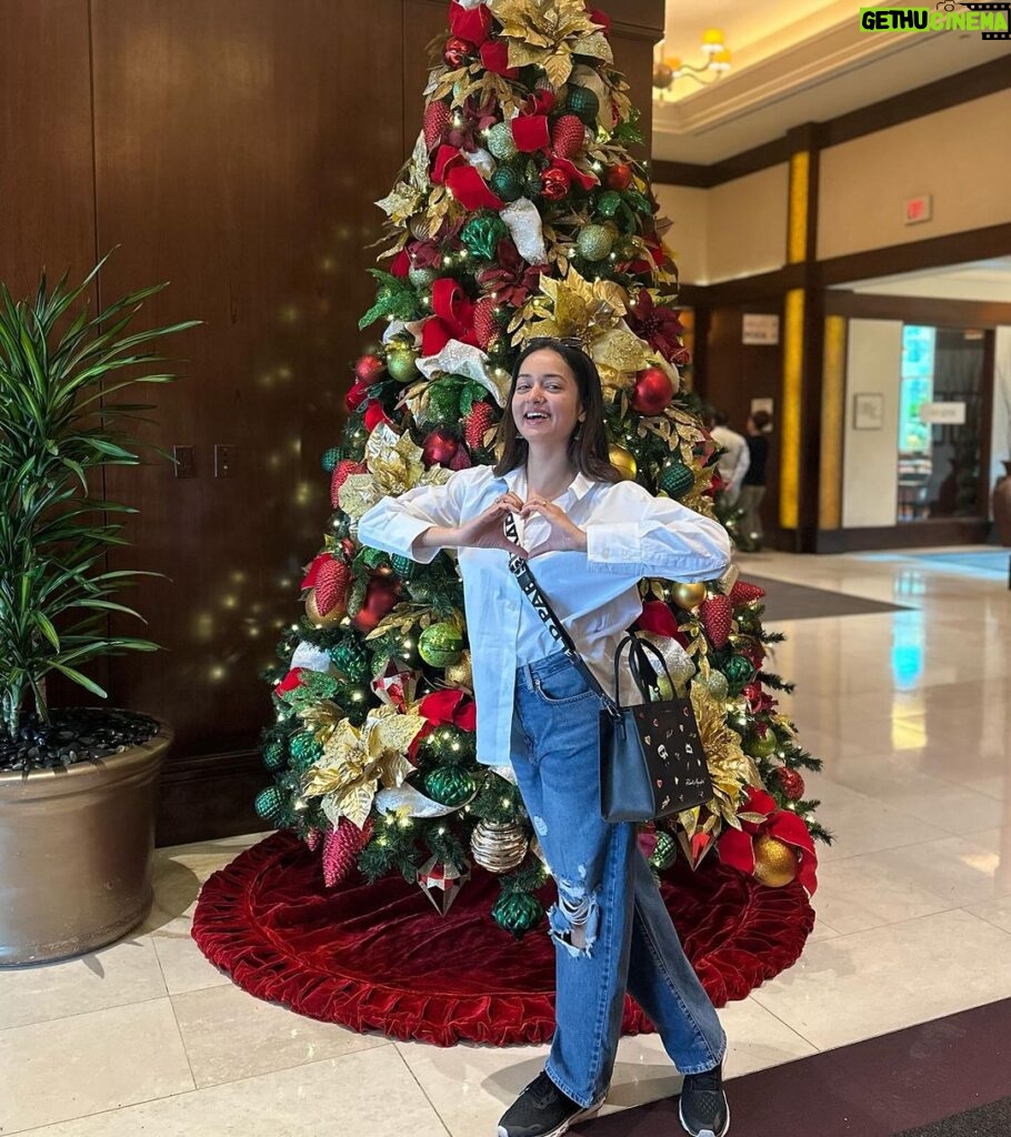 Shanvi Srivastava Instagram - Wish you all a Merry Christmas 🎅 🎄🎉 May Santa give you all the beautiful gifts of life you need…. May Santa gives you right mind to protect , preserve and value what you already have. . . . . #love #joy #life #celebration #family #happiness #christmas #shanvisrivastava #shanvisri