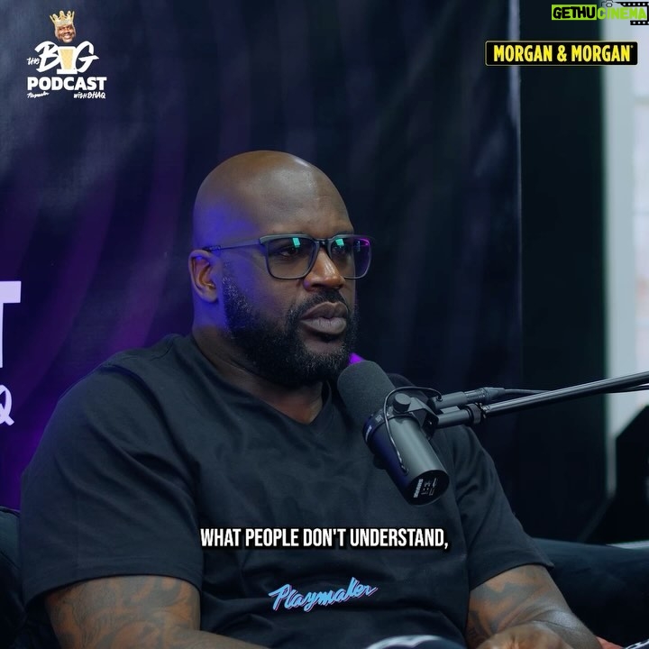 Shaquille O'Neal Instagram - Shaq with a message for Mad Dog 👀 If you’re ever injured, you can check out Morgan & Morgan @forthepeople. Their fee is free unless they win. For more information go to ForThePeople.com/thebig or call #LAW (#529)