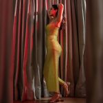 Shehnaaz Kaur Gill Instagram - 💚💚 👗 @itrhofficial @dipublicrelations 💄 @passirajan 👩‍🦰 @cheemabaljit2 📷 @flashlab.creative