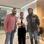 Shejoun Instagram – لقائي معاهم نجاحه مثمر مسلسل (بيبي للحياة بقية) و الى اليوم احتفي في نجاحنا و العمل له مكانه خاصه في قلبي 🤍
الفنان الصادق و الحساس المايسترو بشار الشطي 
و الكاتب المبدع و المتميز احمد العوضي 

شكرا لكم لاستضافتي في هذا المشروع الراقي و الجميل مثلكم اتمنى لكم كل التوفيق و النجاح 
 
إنتظرونا قريبا 🎬🤍
