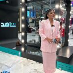 Shejoun Instagram – ثاني يوم في الرياض 
meet & greet
في مجمع النخيل 🫶🏾

@mbcgrouppr
Stylist: @daylalstylist
Wardrobe: @harveynicholskuwait
Hair: @manalhairstylist
Makeup: @makeup_maha_alghannam Riyadh, Saudi Arabia