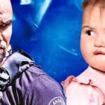 Shemar Moore Instagram - You don’t scare me daddy!! What you looking at Hondo?! I can do what you do but better and cuter 🥰 Frankie Mean Mugging me 😠😠😂❤️