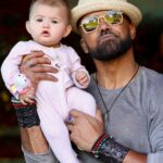 Shemar Moore Instagram - 1st Father’s Day EVER… for me!!! BLESSED and GRATEFUL!! My father wasn’t in my life… I never celebrated Father’s Day… but i realize my mother and fathers love for each other once upon a time… that created me….I celebrated and honored MY MOTHER all day everyday my entire 50 years with her… my mother’s dream was to be a grandmother.. God called her name a little too soon… but My Girl Jesiree loves on me and gave me/us Momma Marilyn’s Dream and MY LIL MIRACLE… “Frankie Moore”… my daughter… My mother was my purpose…. Now Frankie is my purpose for the rest of my life!!! With all that I have experienced and accomplished, My daughter is my GREATEST TRIUMPH!!! Momma Marilyn went to Heaven and told God to give her son the GREATEST GIFT of his life… FRANKIE n FAMILY!!! …… “Mom I made it” 🙏🏽🕊️❤️🥰 I Love you Jesiree and THANK YOU!!! 💖