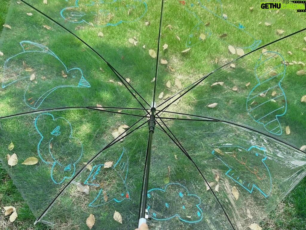 Shen Yue Instagram - 画了一把小伞
