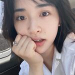 Shen Yue Instagram - 📢：太热啦我把头发剪掉了