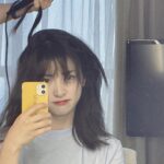 Shen Yue Instagram - 头发很茂盛