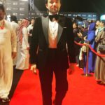 Sherif Ramzy Instagram – From the closing ceremony of the first edition of the Redsea film festival Saudia Arabia 
@redseafilm 
Tuxedo : @navytailormadesuits
Hair : @scissors349