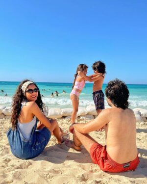 Sherif Ramzy Instagram - Here's my everything in one photo ❤️🌊☀️😎