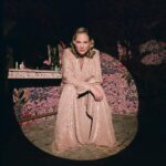 Sherine Reda Instagram - My look from @gucci latest Ramadan campaign ✨ it was such a lovely night playing charades with these gorgeous people ❤️✨ A fun Ramadan Night 🌙 Produced by @mille_world Illustration by @nouriflayhan Photography by @prodantzoulis Talent management @mad_solutions Dubai - دبى