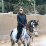 Sherine Reda Instagram - Happy Friday 🥰🐎 #tb #ShereenReda