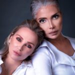 Sherine Reda Instagram – Staying positive ❤️⠀
⠀
Unpublished photo with the beautiful @sawsanbadrofficial 😘⠀
⠀
Credits:⠀
Stylist: @yasmineeissa ⠀
Hair: @shady_hair_stylist at @alsagheersalons⠀
Art direction and makeup: @rashad.makeupworks ⠀
Photo by: @bilohussein ⠀
⠀
#ShereenReda #EgyptianCinema