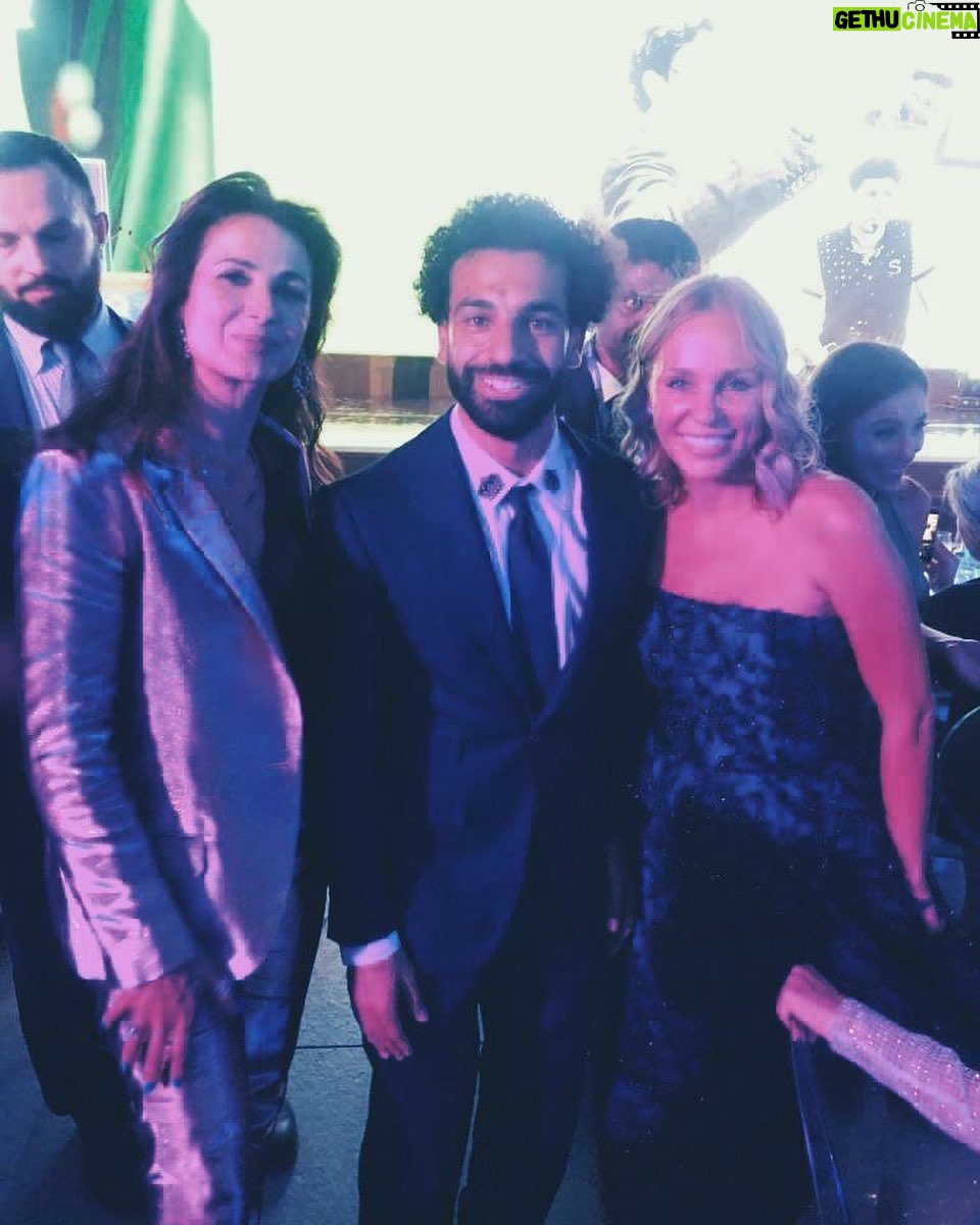 Sherine Reda - 73.2K Likes - Was a pleasure meeting the Egyptian King @mosalah at the @gqmiddleeast Men of the Year! 👑
.
.
#ShereenReda
#GQMenoftheYear
#MoSalah