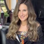 Sherry Adel Instagram - The beauty ❤️🥰 #newcolor #sheryadel @shery_adel_official #gioushy #haircolor #haircare #hairstyle #coloring #hairtrends