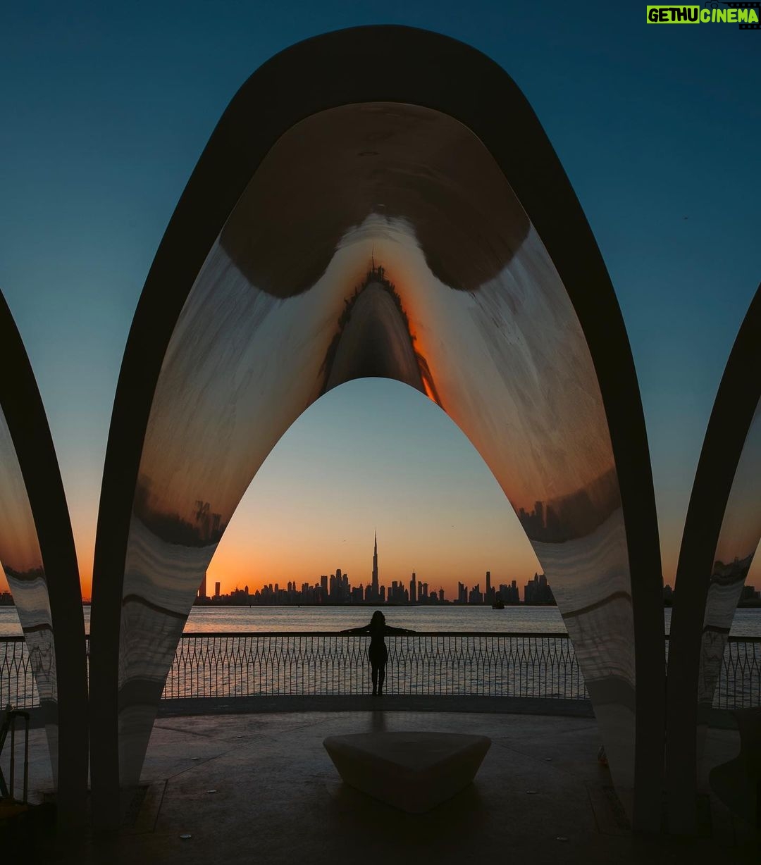 Sherry Adel Instagram - Throwback to One of My Favorite Trips ever...#visitdubai Dubai Creek Harbour