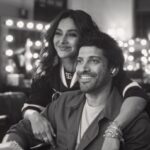 Shibani Dandekar Instagram - It’s official: Farhan and I are set to light up the screen together! Get ready for electrifying moments. #Watchout #comingsoon #nucodeofcool