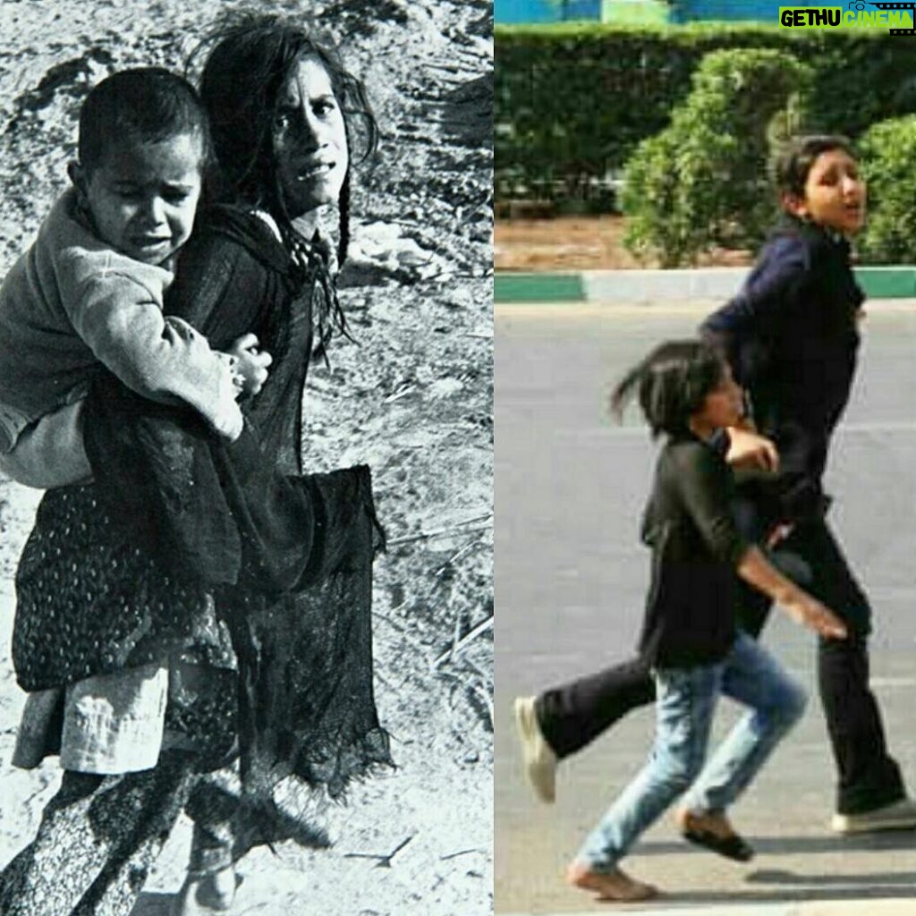 Shila Khodadad Instagram - تصویر سمت چپ: اهواز آغاز جنگ ۱۳۵۹- تصویر سمت راست: اهواز امروز۱۳۹۷ #ننگ بر تروریست #ننگ بر جنگ