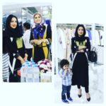 Shila Khodadad Instagram - من و ساميار در افتتاح بوتيك دوست خوبم محبوبه بلندى عزيز ...پالاديوم...bolandywear